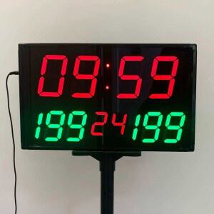 전자 점수판 리모콘 농수 시합 스코어 농구 43x26cm 볼링 LED 배구 핸드볼 당구