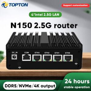인텔 N150 방화벽 J6412 팬리스 6305 셀러론 업그레이드 J5005 미니 버전