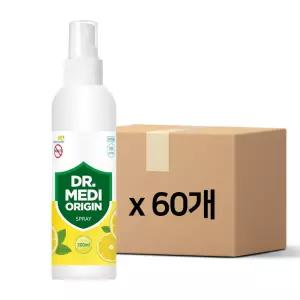 향기나는 닥터메디 오리진 스프레이 손소독제 스위트레몬 200mlX60개 에탄올70 식약처인증 의약외품젤 소독
