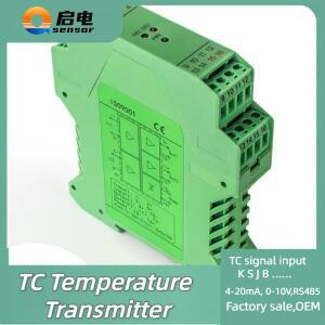 K0-1300번 ℃ 800 4-20mA 열전대 온도 트랜스미터 DIN 1 in Out TC 호 변환기