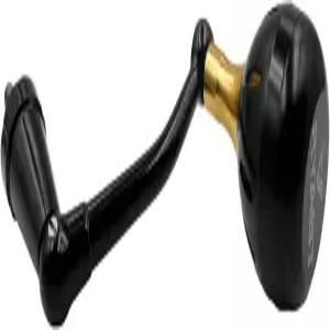 ONHUMLION 76mm 전동 핸들 펜 스핀피셔 VII 55006500 LC V VI 슬램머 III IV 릴 검은색 원형 노브 일본 NMB