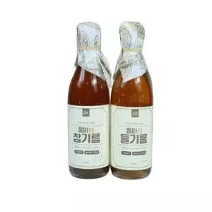 참기름 350ML 들기름 350ML 선물세트 답례품 고소한
