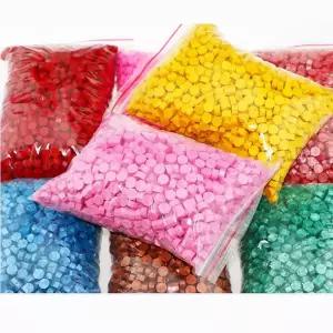 1625Pcs/500g 빈티지 씰링 왁스 왁스 인감 스탬프 용품 도구 봉투 초대장 레드 와인 결혼식을 모듬 색상 왁