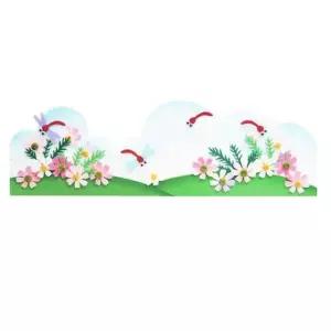 펠트 코스모스울타리(19X60cm) 환경꾸미기재료 환경꾸미기 (W7C07F3)