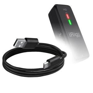 IK 멀티미디어 IRIG PRE HD와 호환되는 BOXWAVE 케이블 - DIRECTSYNC 케이블 내구성 있는 충전 및 동기화