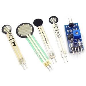 로드 셀 저항막 압력 센서 Arduino 용 힘 모듈 감지 4mm FSR402 아날로그