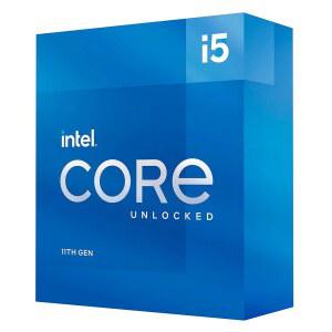 인텔 코어 i5-11600K 데스크톱 프로세서 6코어 최대 4.9GHz 잠금 해제 LGA1200(인텔 500 시리즈 및 일부 400 칩셋) 125W