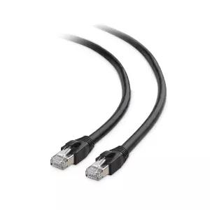 케이블 중요 40Gbps 짧은 Cat8 이더넷 카테고리 8 S/FTP 코드 - 3피트