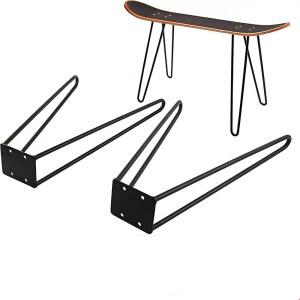 제니스프라임 2Pcs 스케이트보드 스툴 다리, 15.75인치 롱보드 벤치 피트, 350파운드 적재 용량, 크리에이티브 및 스케이트보더용 액세서리