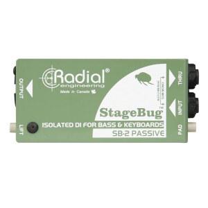 Radial StageBug SB-2 1채널 수동 계기판 다이렉트 박스