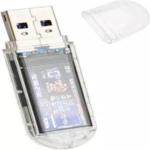 새로운 업그레이드 버전 NerdMiner V2 300KH Dongle USB 3W 비트코인 솔로 복권 채굴기 저전력 소비 WiFi