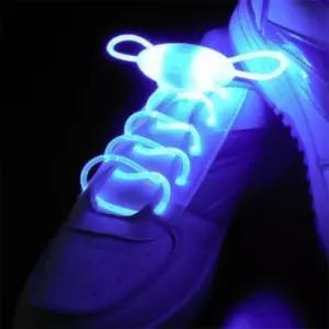 LED 신발끈 블루 어린이신발끈 빛나는신발 발광신발끈