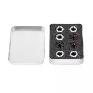 16pcs/세트 세라믹 베어링 인라인 롤러 스케이트 고속 608 단면 볼 두께 7mm/0.27