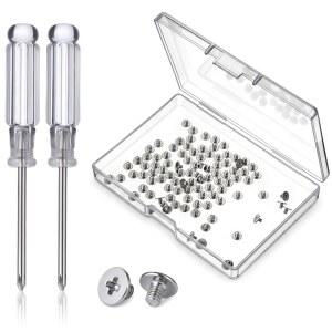 100 PCS M.2 나사, M.2-SSD 나사 키트, 2개의 정교한 드라이버 SSD 장착 나사(박스 포함)
