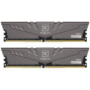TEAMGROUP T-CREATE 전문가 오버클러킹 10L DDR4 32GB 키트(2 x 16GB) 3600MHz(PC4 28800) CL18 데스크톱 메모리 모듈 램 - TTCED432G3600HC18JDC01
