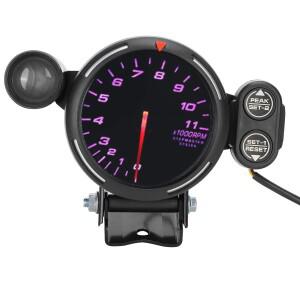 호환3.15인치 80mm 자동차 타코미터 RPM 게이지 미터 7색 고감도 계기
