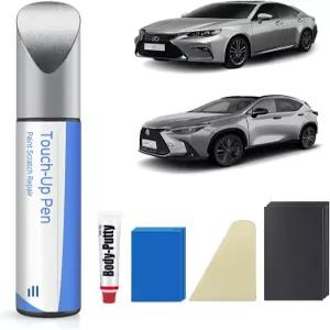 부품4EV 아토믹 실버 메탈릭 1J7 Lexus와 호환되는 터치업 페인트 수리 키트 - 칩과 흠집이 정확히