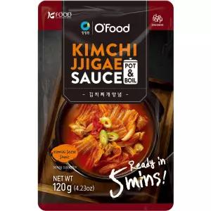 한식 김치찌개 소스 매콤한 베이스 간편한 국물 정통 맛 4.23온스 120g
