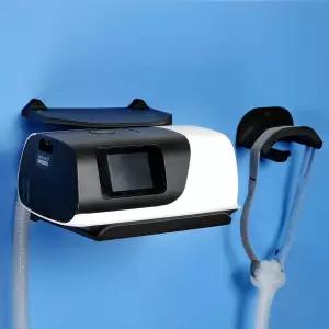 CPAP 호스 걸이 및 마스크 후크가 있는 AirSense 11용 벽걸이 선반 침대 옆 공간을 위한 엉킴을 방지하는