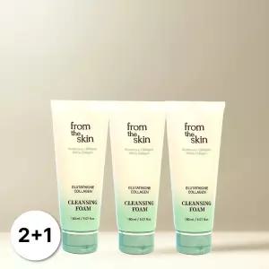 프롬더스킨 글루타치온 콜라겐 클렌징 폼 메이크업 리무버 150ml 3개