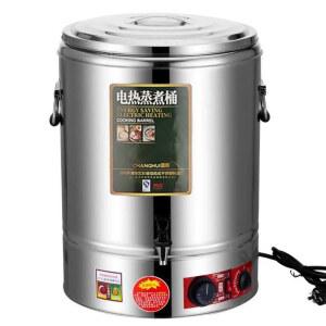전기 육수통 온수 대용량 끓이기 사골 포트 끓이는 10L 식당 이중 보온통 자동전원차단