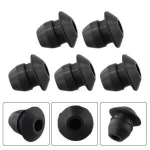 5pc 연료 탱크 그로멧 1 홀 X 9mm STIHL BG75 FS40 HL75 TS460 KA85 KA120 SP80 예초기줄 부품에 적합