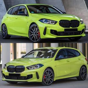 BMW 1  F40 20-23 128ti M135i xDrive 118i 전면 범퍼 키드니 그릴 인렛 후드 메쉬 바디 키트 튜닝 액세서