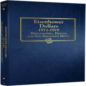 휘트먼 미국 젠하워 달러 코인 앨범 1971 - 1978 9131