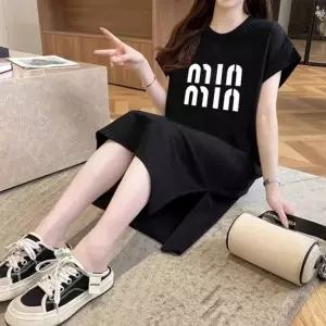 셀럽하우스 레터링원피스 롱원피스 민소매 여성 캐주얼 루즈핏 4