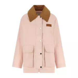 콘트라스트 코듀로이 칼라 트윌 재킷 A1010227 065