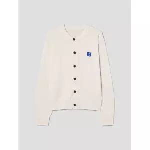 ADER ERROR (Men) Sig Bl Tag Cardigan 02 - Oatmeal 1046584