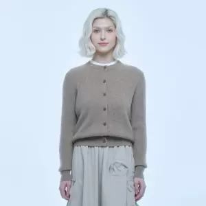 퓨어 캐시미어 100 베이직 가디건 (UFKKCA15CC-BEIGE)