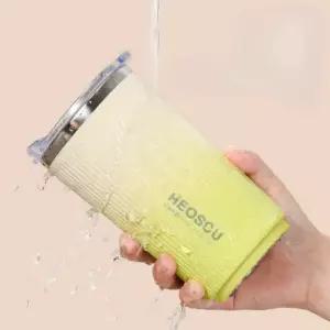 자동 회전 머그컵 스마텍 회오리 쉐이크컵 1 자체녹색거울500ml 316스테인레스강/6