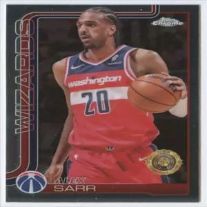 202526 탑스 크롬 218 알렉스 사르 워싱턴 위저즈 NBA 농구 베이스 트레이딩 카드