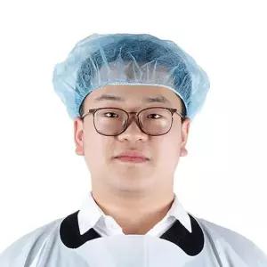 일회용 부직포 원형 모자 100매 아무 위생 실험실