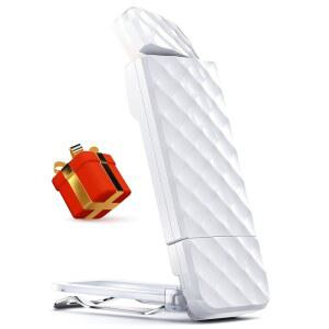 OPAUL USB 충전식 책등 침대에 있는 클립온 LED 북마크 리딩 라이트 앰버 색상 3가지 및 밝기 5가지 책 애호가 성인 를 위한 완벽한 선물 비축용 스터퍼