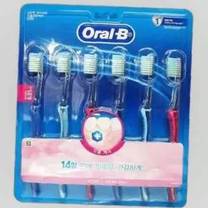OralB 초소형헤드 초미세모 잇몸케어 칫솔 6개입