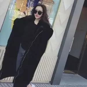 [하프클럽/]루즈핏 여성 겨울 코트 데일리 여성 후드 코트 빅사이즈 여자퍼