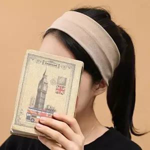 베이직 반다나 헤어밴드 아이보리 데일리 머리띠 머리 고정용 스타일링-WFN2N7L