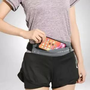런닝 벨트 스포츠 가방 마라톤 허리 파우치 휴대폰 수납 플립벨트...