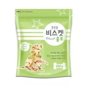 강아지간식 비스켓 콤보 300g 1P 교육 훈련용 과자 강아지간식