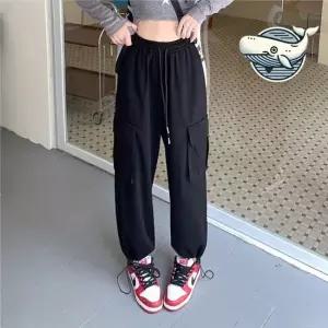 캐주얼 스트링 카고포켓 조거팬츠 편안한 스타일 여름바지 여성여름팬츠 편한바지