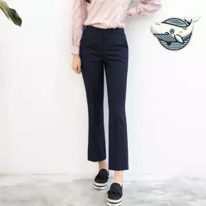 슬림핏 부츠컷 정장바지 세미오피스 팬츠 캐주얼 편한바지 여자편한바지 여성면팬츠