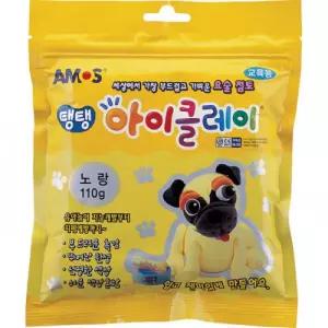 탱탱 아이클레이 파우치 노랑(110g)
