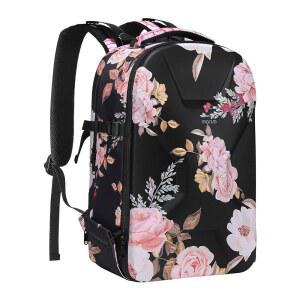 MOSISO 카메라 백팩 DSLR / SLR 미러리스 사진 가방 모란 방수 하드쉘 케이스 트라이포드 홀더 및 캐논 니콘 소니 DJI 매빅 드론과 호환되는 노트북 수납공간 블랙