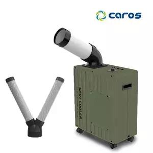 [캐로스]캐로스 1구 미니 코끼리 이동식에어컨 + 2구 자바라 CPC-F2200K_2 /실외기없는 공장 공업용 캠핑