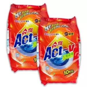 빨래세제 세탁세제 드럼용 10kg 2개