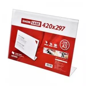 A3 가로 단면 쇼케이스 420x297 7777 아크릴케이스 가격표 미니쇼케이스 메뉴판