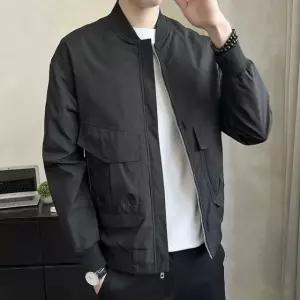 남자항공점퍼 남성 블루종 시보리 2컬러 캐주얼점퍼 (WCEE512)