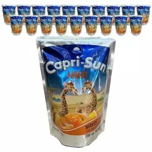 고품질 카프리썬 사파리 200ml x 20입 (10개입x2박스) (WA3CDF3)